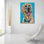 «Labs 2» par Carolee Vitaletti, art mural en verre acrylique