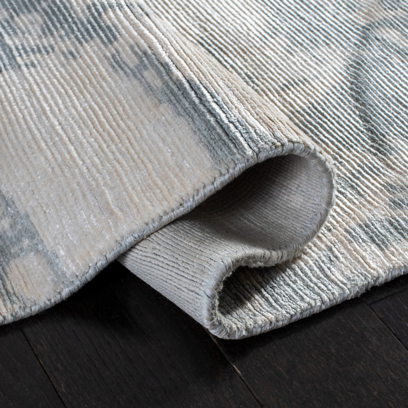 Tapis tibétain en coton et viscose Radel, Rectangle 8 pi x 10 pi