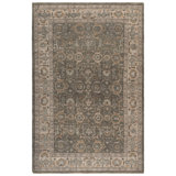 Izmir Hand-Knotted Wool Linen Area Rug