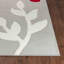 Gray Modern Rug, Nature Print Easy to Clean Rug For Living Room, Dining Room, Bedroom, Kitchen-12326024