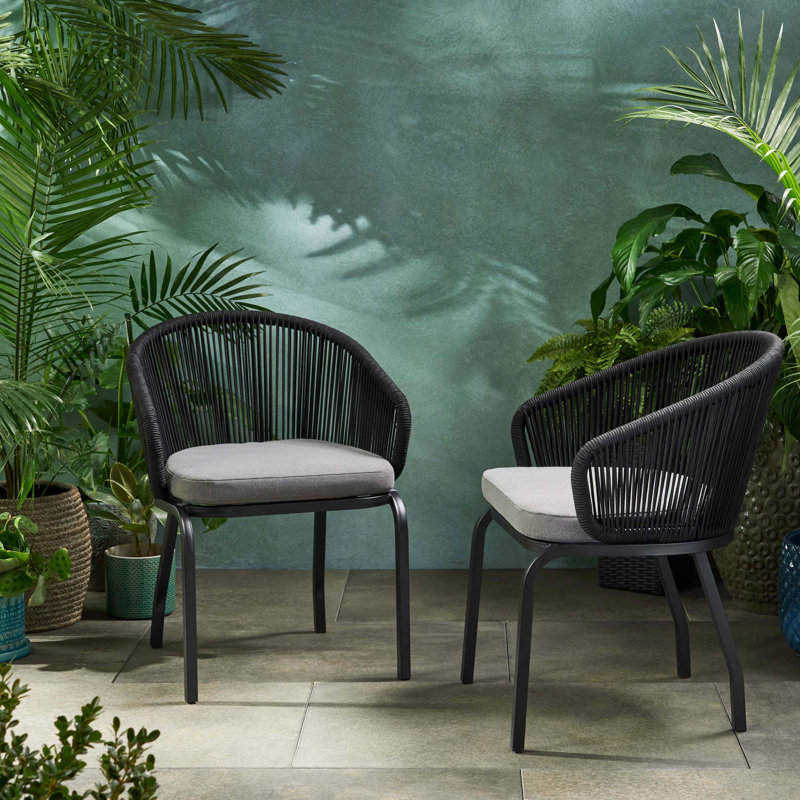 Caractéristique de salon unique, chaise d'appoint distinctive, Gris, Noir