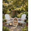Chaise Adirondack pliante en bois Pation (ensemble de 2)-1393101766