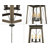 Jamii-Leigh 4 - Light Dimmable Square / Rectangle Chandelier-1902439629