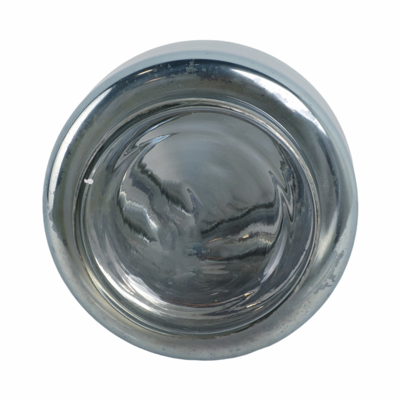 Handmade Glass Table Vase, 12" H x 8" W x 8" D