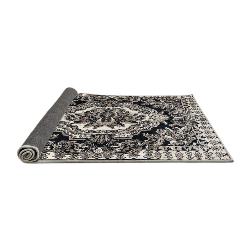 Carlene Abstract Indoor Rug, Round 3'