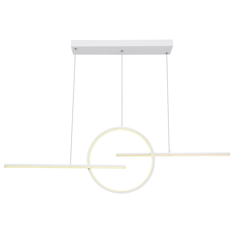 Oralia 1 - Light LED Geometric Pendant, White
