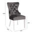 Chaise Bhatari Erica avec pieds en acier inoxydable-1937021018