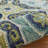 Cementon Handmade Green Floral 100% Wool Tufted Area Rug-613348134