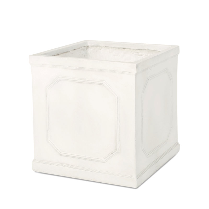 Mgo Planter Flower Pot, 18.5" H x 17.75" W x 17.75" D