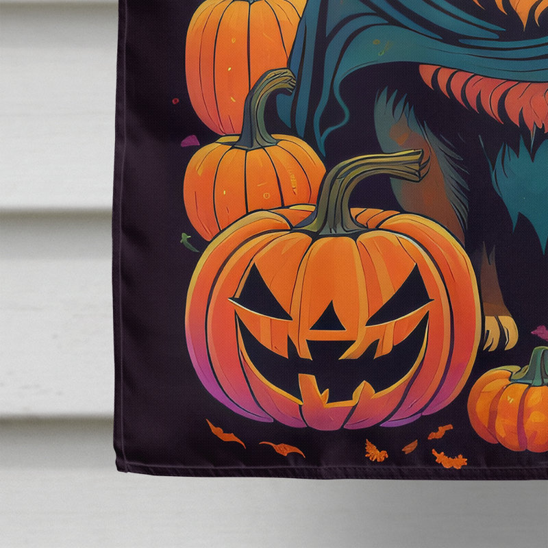 Drapeau de jardin d'Halloween en polyester Jaisyn, 40 po x 28 po