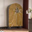 Armoire arquée avec tablettes et portes