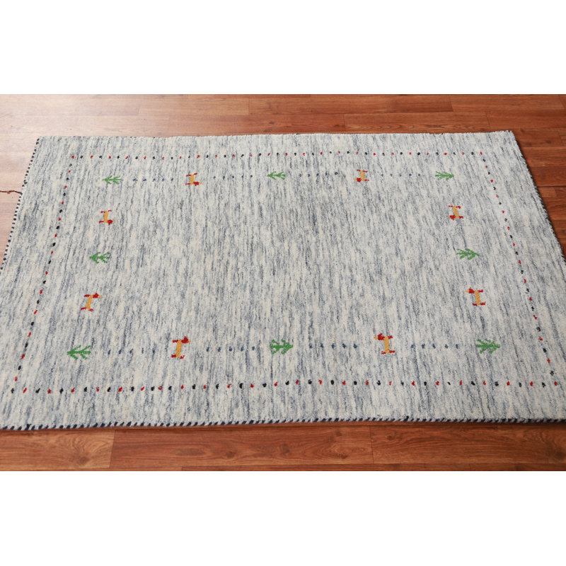 Handmade Gabbeh Indian Rug 3x5