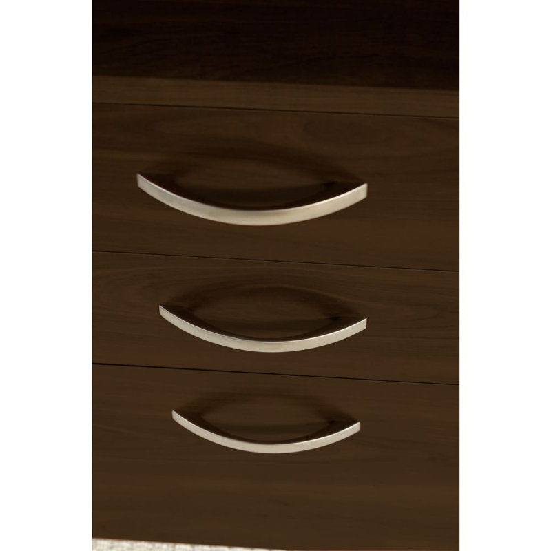 Series C 72W L Shaped Desk with Hutch and Mobile File Cabinet, Mocha Cherry