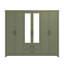 Alezae 6 Door 2 Drawer Wardrobe with Mirror-119009978