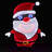 36.75" Outdoor Singing Santa