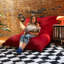 Chaise berçante avec coussin de coussin Saxx-1686825186