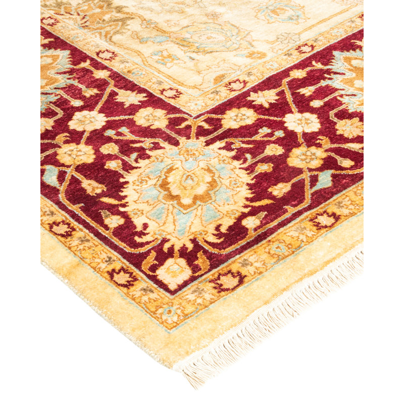 Classic One-of-a-Kind 6' 2" X 8' 10" Hand Knotted Area Rug