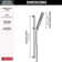 Tetra H2Okinetic Handheld Shower Head with Slide Bar, Hand Shower, Hand Held Shower with Hose