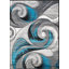 Tapis turquoise Aftan-1006037374