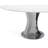 Akshayaa Round Stone Top Metal Base Dining Table-1581838856-1581838854