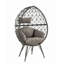 Chaise longue en tissu et osier-994990105-994990103