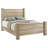 Sansome Weathered Oak Queen Panel Bed