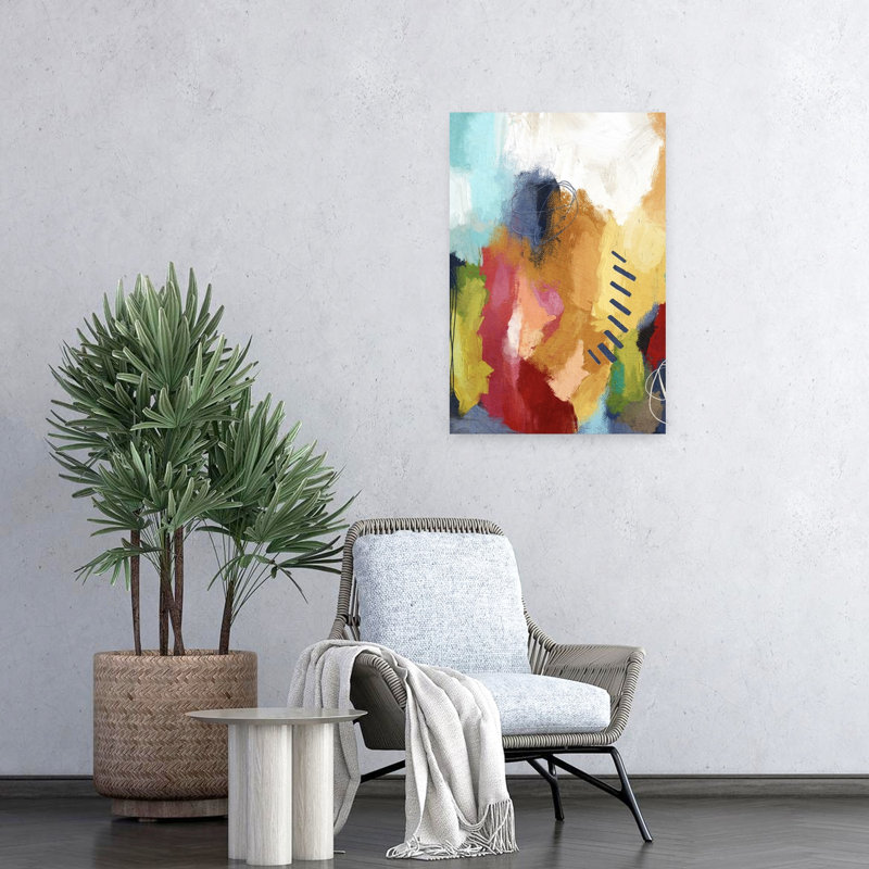Art abstrait contemporain abstrait abstrait, 24" H x 16" W