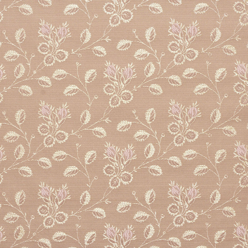 Tissu brocade, Rose