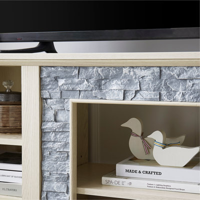 Meuble télé avec meuble télé Mantel Stone