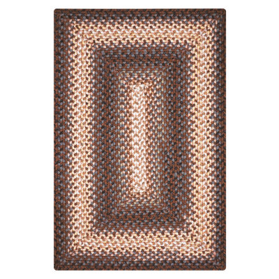 Washable Gingham and Abstract Indoor / Outdoor Rug