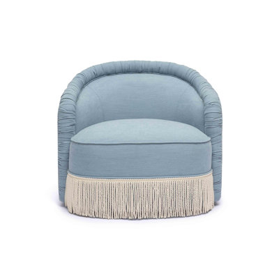 Upholstered Barrel Chair