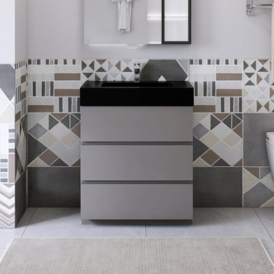 Ensemble de meuble-lavabo simple 29,9 po Satonia