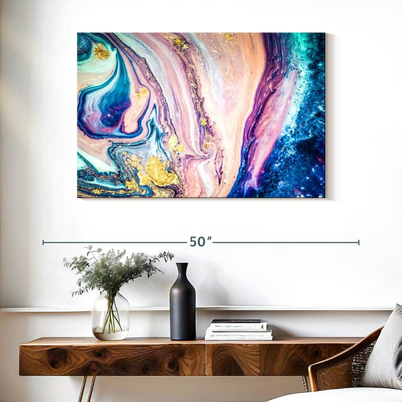 Avery Galaxy Pour, 26" H x 39" W