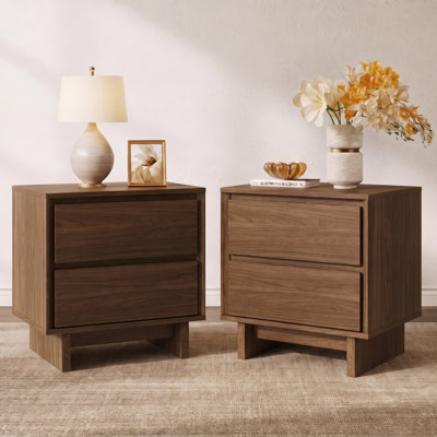 19.7'' W Particle Board / Chipboard Nightstand