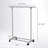 Mikk Metal Adjustable Rolling Clothing Rack