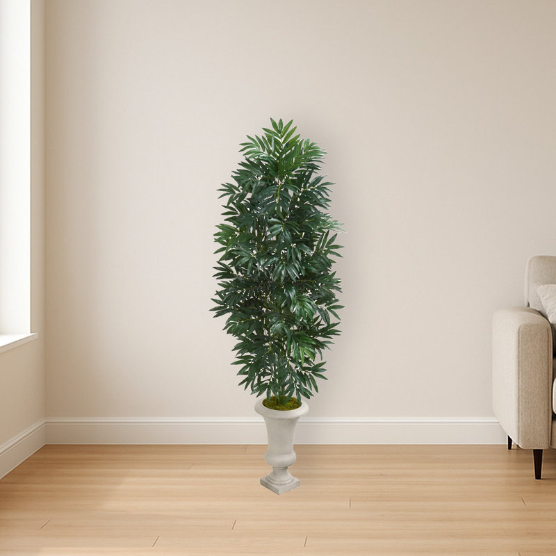 Bamboo Palm Artificial Plant in Urn