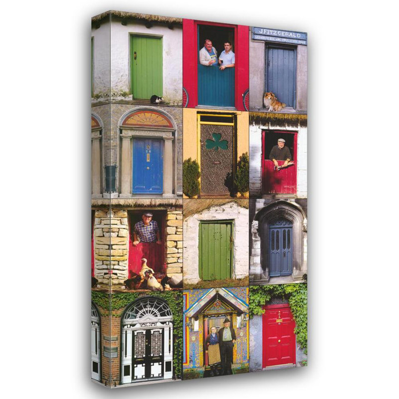 Irish Doors, 40" H x 21" W