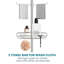 Serviteur de douche Kylianne