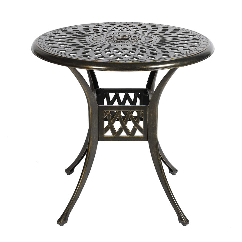 Table bistro Hovag Luti, Bronze