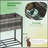 Elevated Planter Box with Rattan Wicker Look-111224552