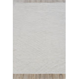 Crescendo Handmade Hand Loomed Rayon From Bamboo Silk And Cotton Ivory Area Rug