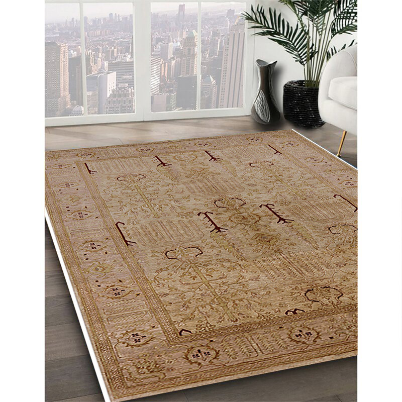 Tapis oriental beige, Rectangle 7 pi x 10 pi