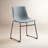 Anke Vegan Leather Dining Chairs, Gray-1029606044
