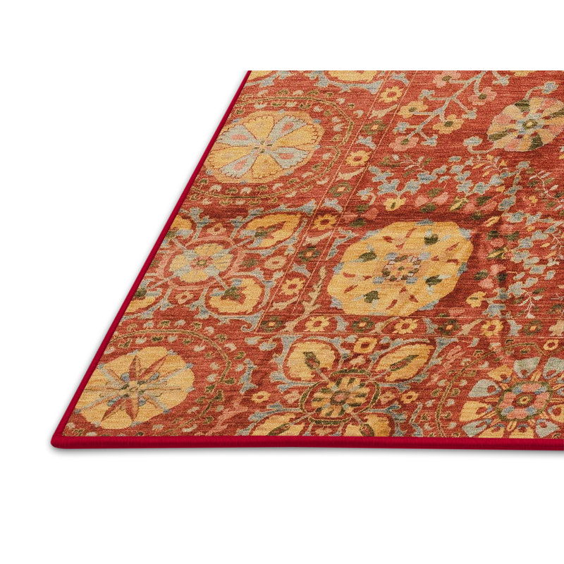 Abstract Indoor Rug, Rectangle 2' x 4'