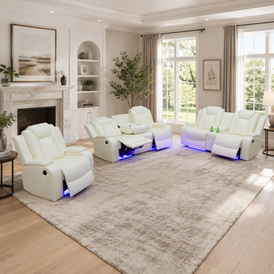 Fauteuil inclinable électrique avec lumière DEL