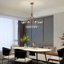 Lustre moderne en verre bullé 12 lumières -286735884