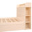 Platform Bed with Storage Headboard and a Big Drawer