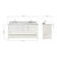 Ensemble de meuble-lavabo double 73 po Abby-80478272-118233667