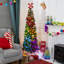 Lighted Artificial Fir Christmas Tree