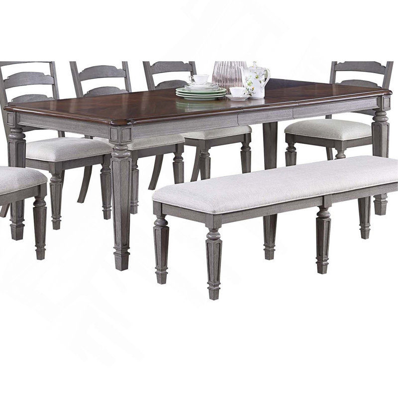 Charmante table de salle à manger en bois au design contemporain pour des salles à manger élégantes